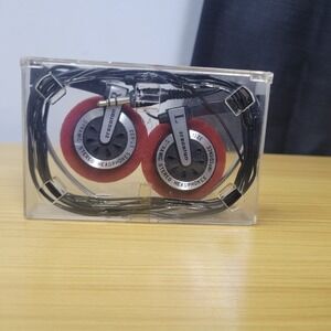 Recoton ST-933 Dynamic Stereo Red Ear Foam 32Ω Vintage Antique Stereo Headphones